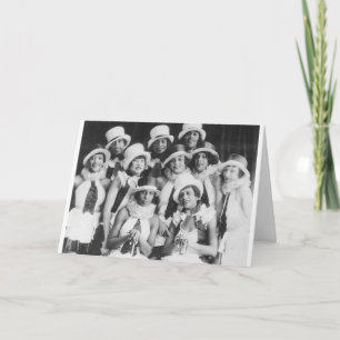 Carte Cru - bons amis faisant des souvenirs,