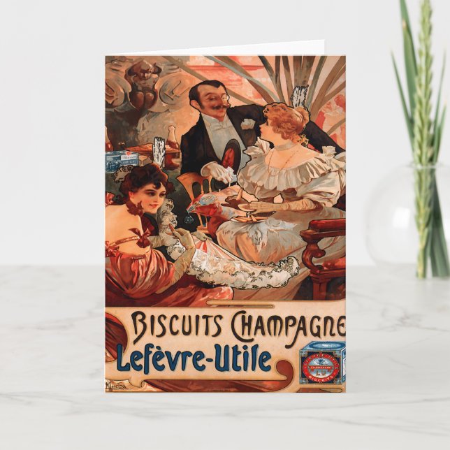 Carte cru de Français de champagne (Devant)