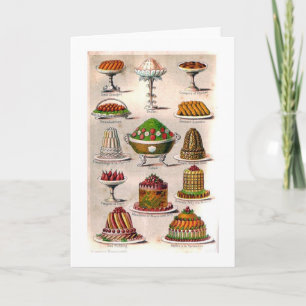 Carte Cru - desserts victoriens,