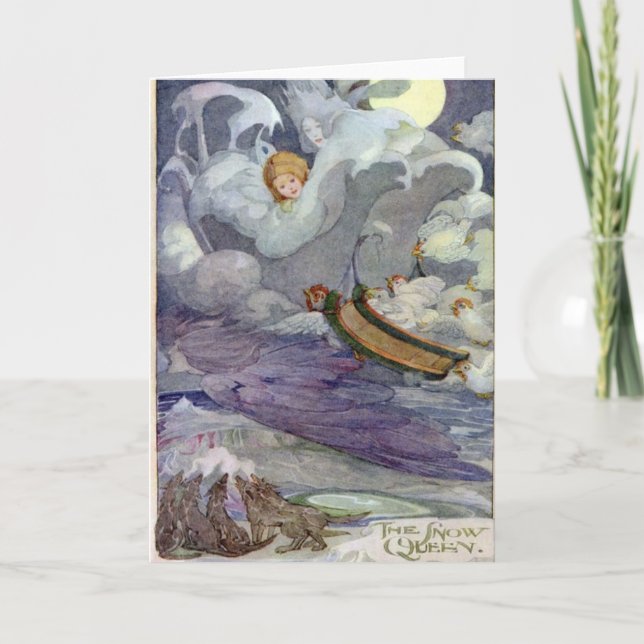 Carte Cru - la reine de neige, (Devant)