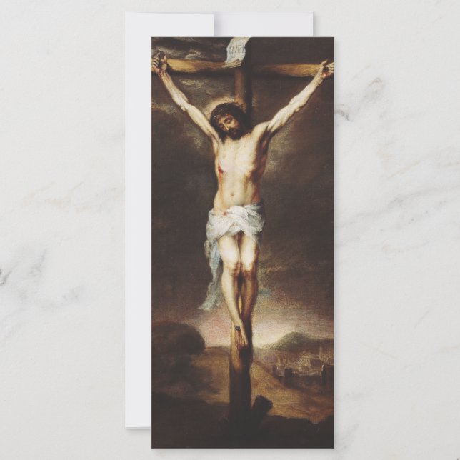 Carte Crucifixion par Bartolome Esteban Murillo (Devant)