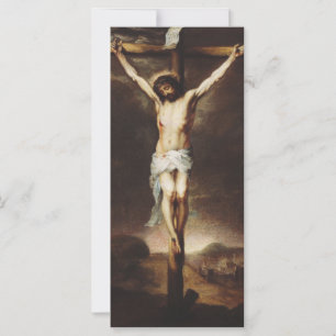 Carte Crucifixion par Bartolome Esteban Murillo
