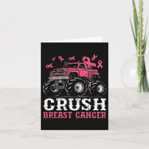 Carte Crush Cancer du sein Sensibilisation Camion Pink K