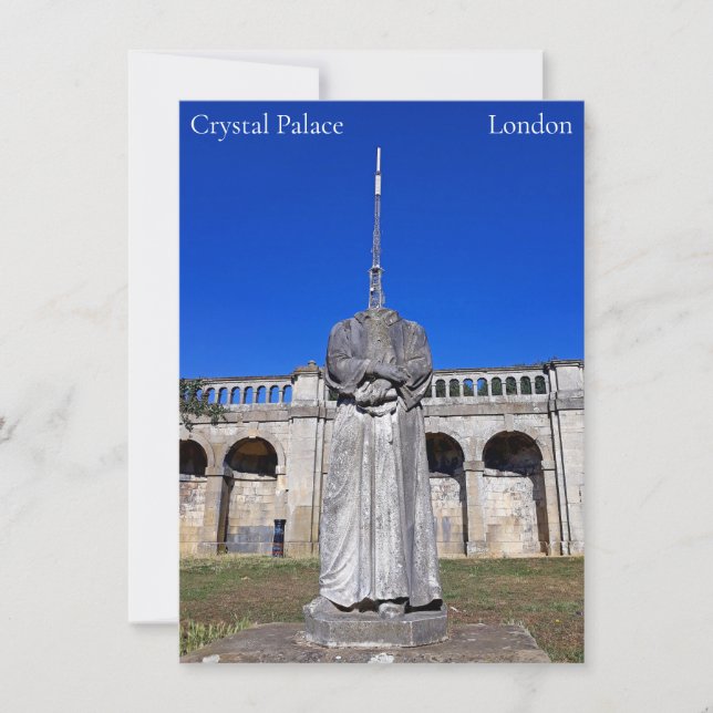 Carte Crystal Palace Park (Devant)