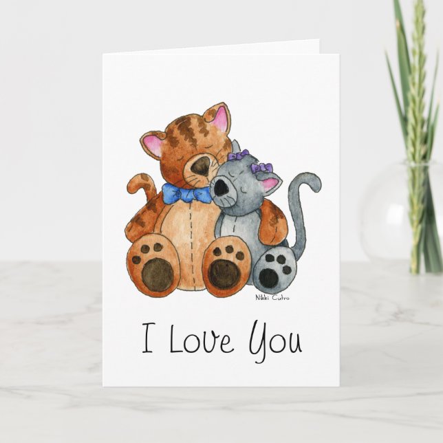 Carte Cuddle Kitties (Devant)