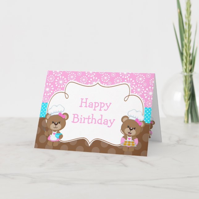 Carte Cuisine Chef Bear Party (Devant)