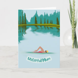 Carte Cuisine d'eau libre nage Nature Fête des mères