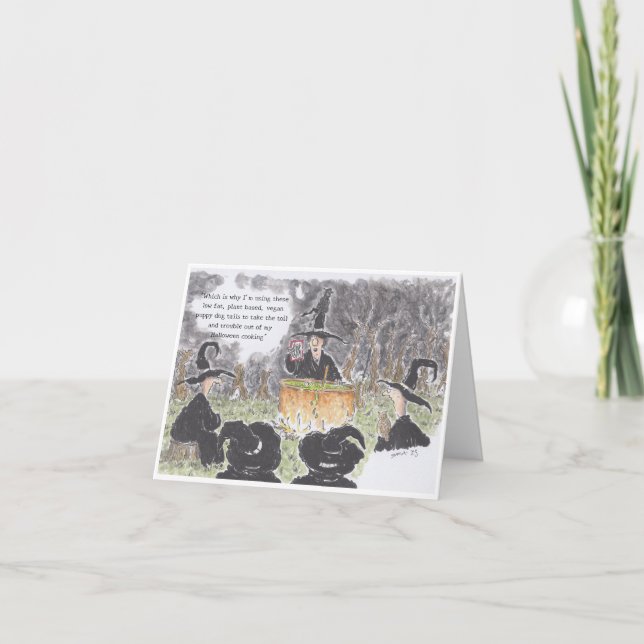 Carte Cuisine Halloween (Devant)