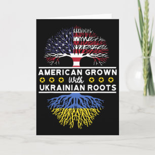 Carte Cultivé en Amérique avec des racines ukrainiennes