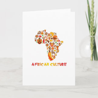 Carte Culture africaine
