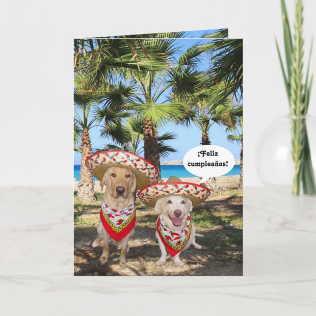 Carte Cumpleaños de Feliz de ¡ ! (Devant)