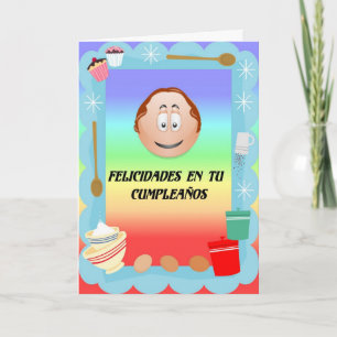 Carte Cumpleanos d'en TU de Felicidades