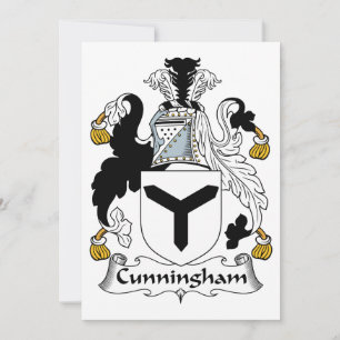 Carte Cunningham Family Crest
