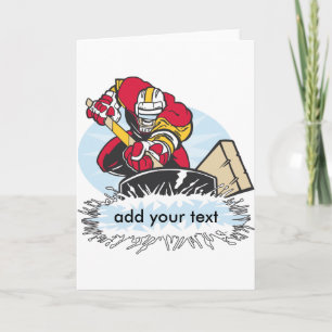 Carte Custom Hockey Player