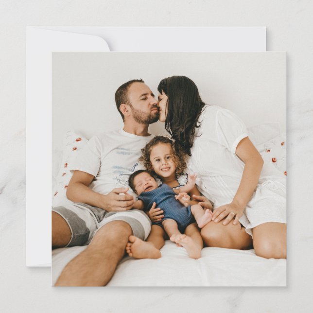 Carte Custom Photo (Devant)