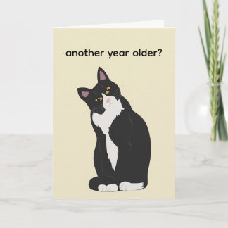 Carte CUSTOM une autre année plus vieille anniversaire