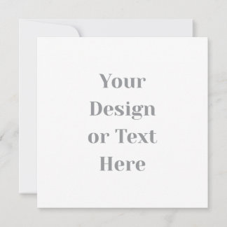 Carte Customizable Your Design or Text Here Personalized