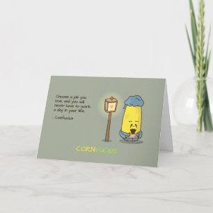 Carte Cute and Punny Confucius Motivational Quote