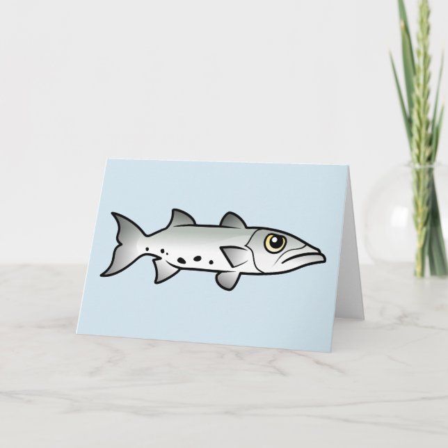 Carte Cute Barracuda (Devant)