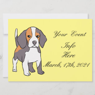 Carte Cute Beagle