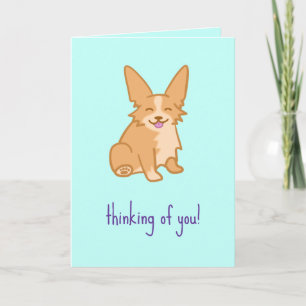 Carte Cute Corgi