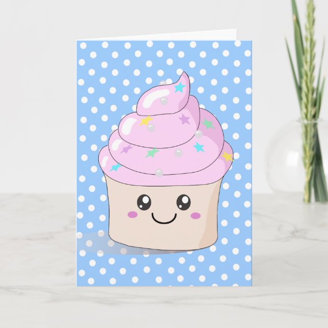 Carte Cute Cupcake (Devant)