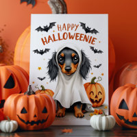 Cute Dachshund Halloween