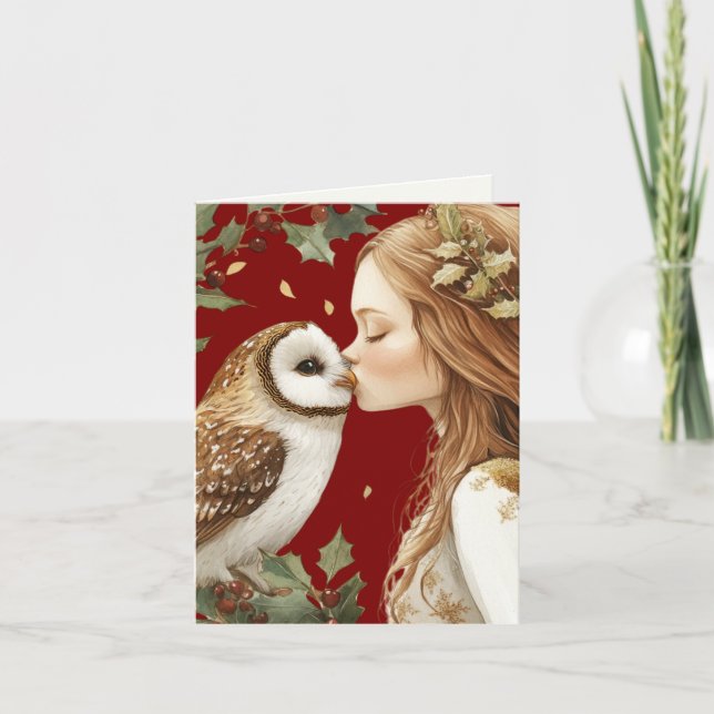 Carte Cute Forestcore Fairy (Devant)