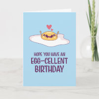 Cute Fried Egg Pun Oeuf Violet Amusant Anniversair
