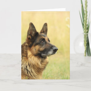 Carte Cute German Shepherd Greeting Cards
