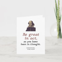 Cute Inspirational Shakespeare Diplôme Littéraire
