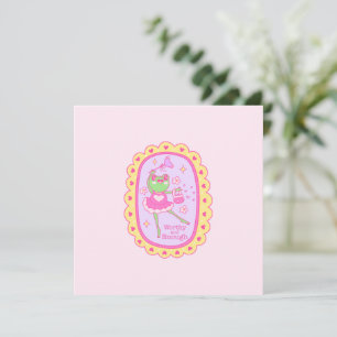 Carte Cute Jolly Frog - Digne et Assez