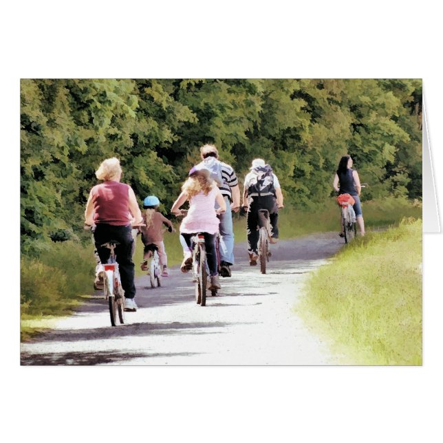 CARTE CYCLISTE (Devant horizontal)