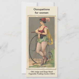 Carte cycliste vintage