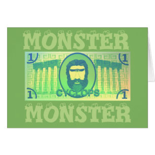 Carte Cyclops Monster (cadeau)