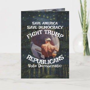 Carte Czar Rue Menteur Trump POTUS Patriotique MAGA Trai