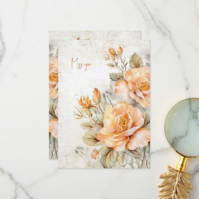 Carte d'absence (Devant/Arrière en situation)