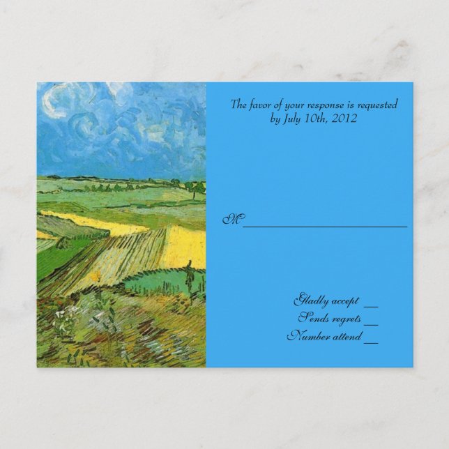 carte d'acceptation de mariage (Devant)