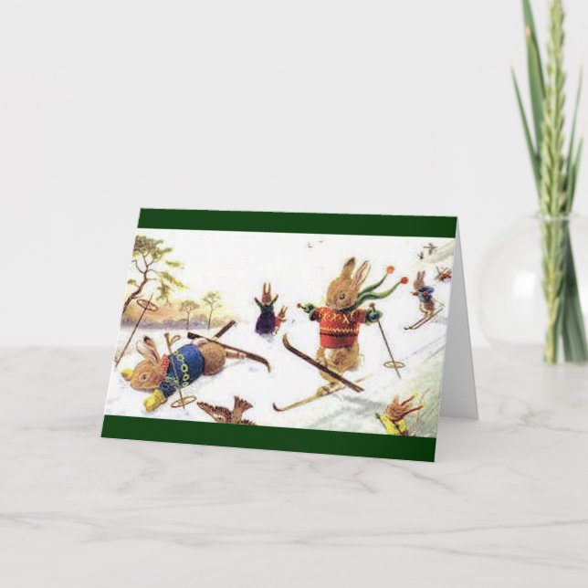 Carte d'accident de ski (Devant)