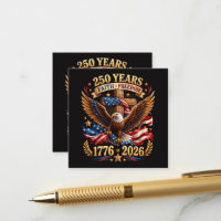 250 Ans de Foi Liberté Aigle Patriotique