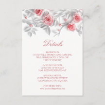 3D Sculptured Pink Roses White