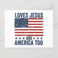Aime Jésus et l'Amérique Trop Dieu Chrétien 4ème d