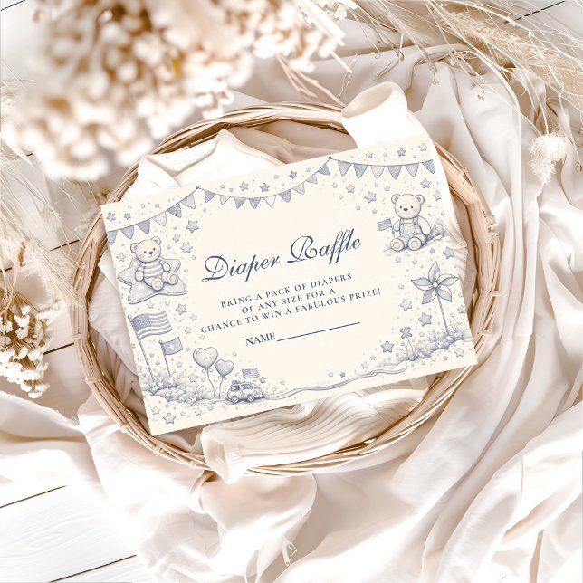 Carte D'accompagnement American Boy All American Diapper Raffle (Créateur téléchargé)