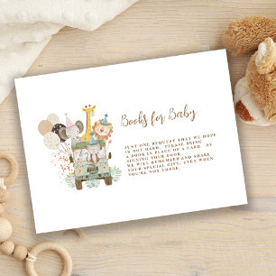 Carte D'accompagnement Animaux mignons de la forêt boho pour bébé
