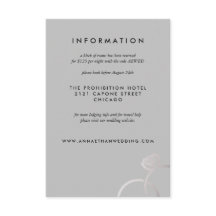 Anneaux d'argent moderne Gris Mariage Information
