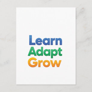 Carte D'accompagnement Apprendre Adapter Grandir