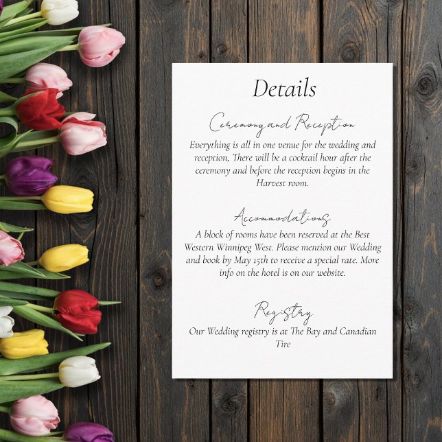 Carte D'accompagnement Arc-en-ciel vibrant minimaliste Tulipe LGBTQ+ (Créateur téléchargé)