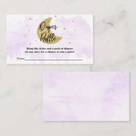 Carte D'accompagnement Au-Dessus De La Lune | Brochure à couches de Baby