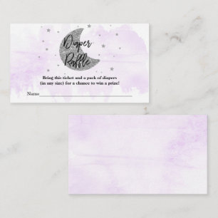 Carte D'accompagnement Au-Dessus De La Lune Brochure à couches de Baby