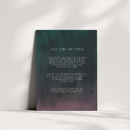 Carte D'accompagnement Aurora | Northern Lights Mariage Détails de l'invi